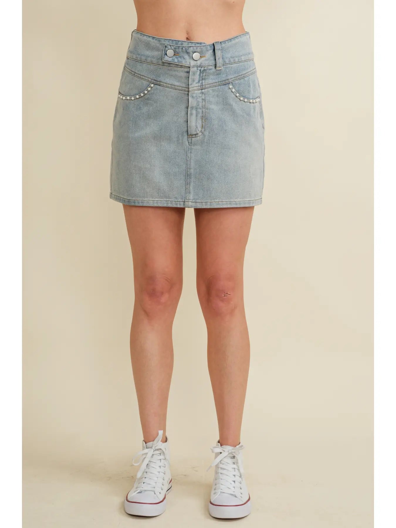 Southern Belle Denim Skirt