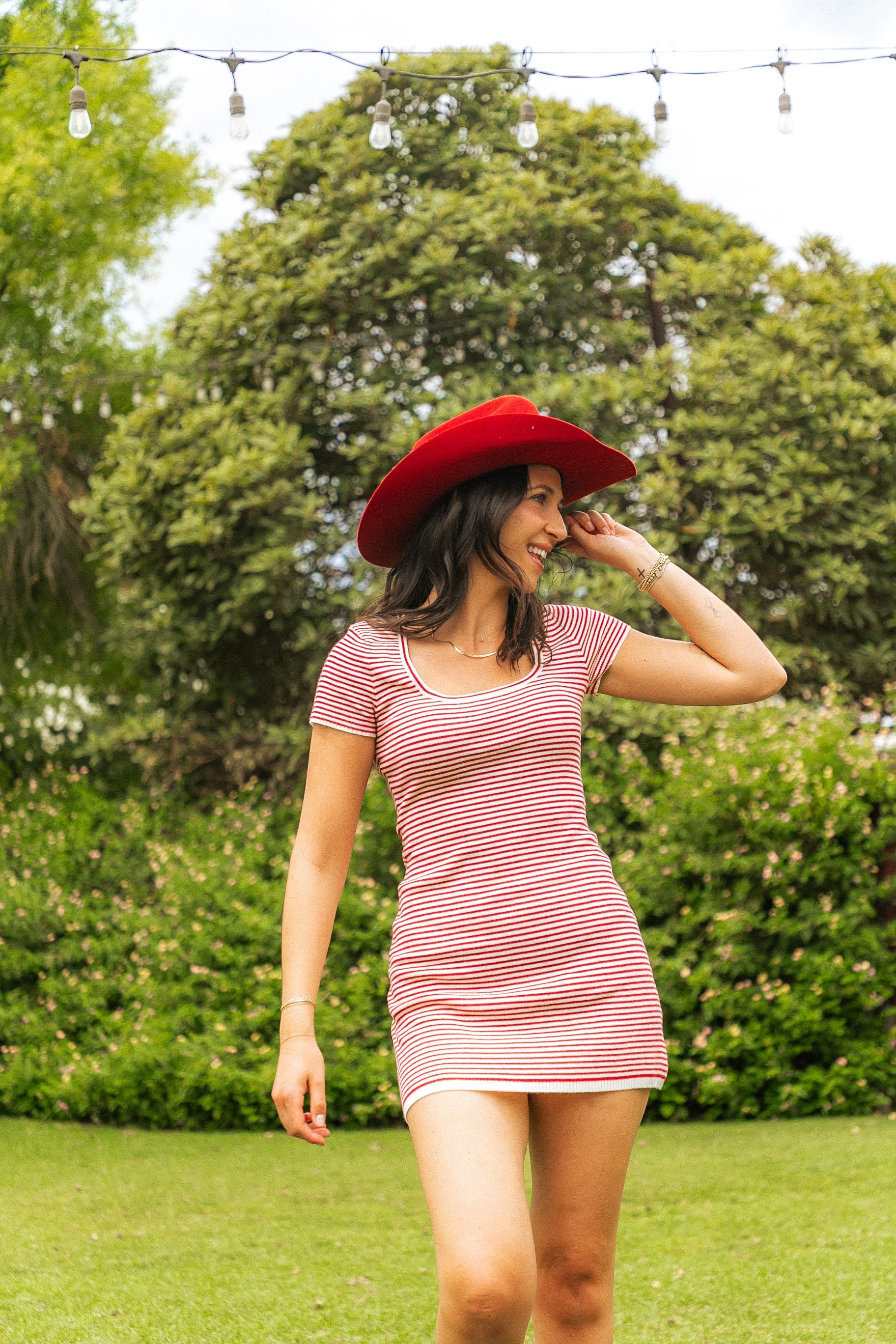 Candy Stripes Mini Dress