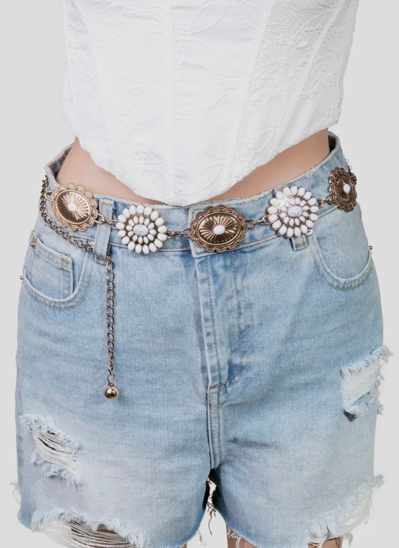 Flower Chain Belt