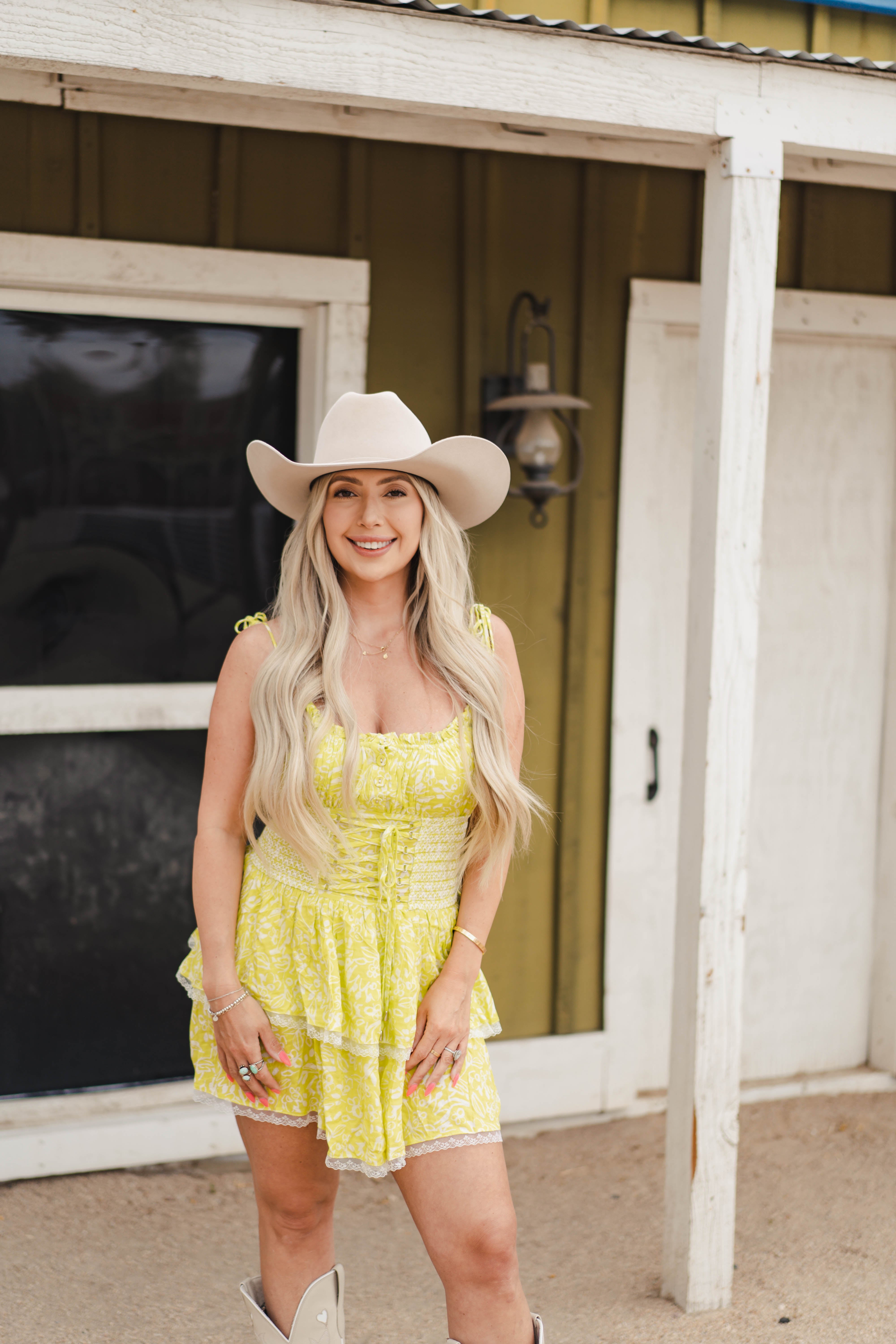 Cactus Lime Corset Dress