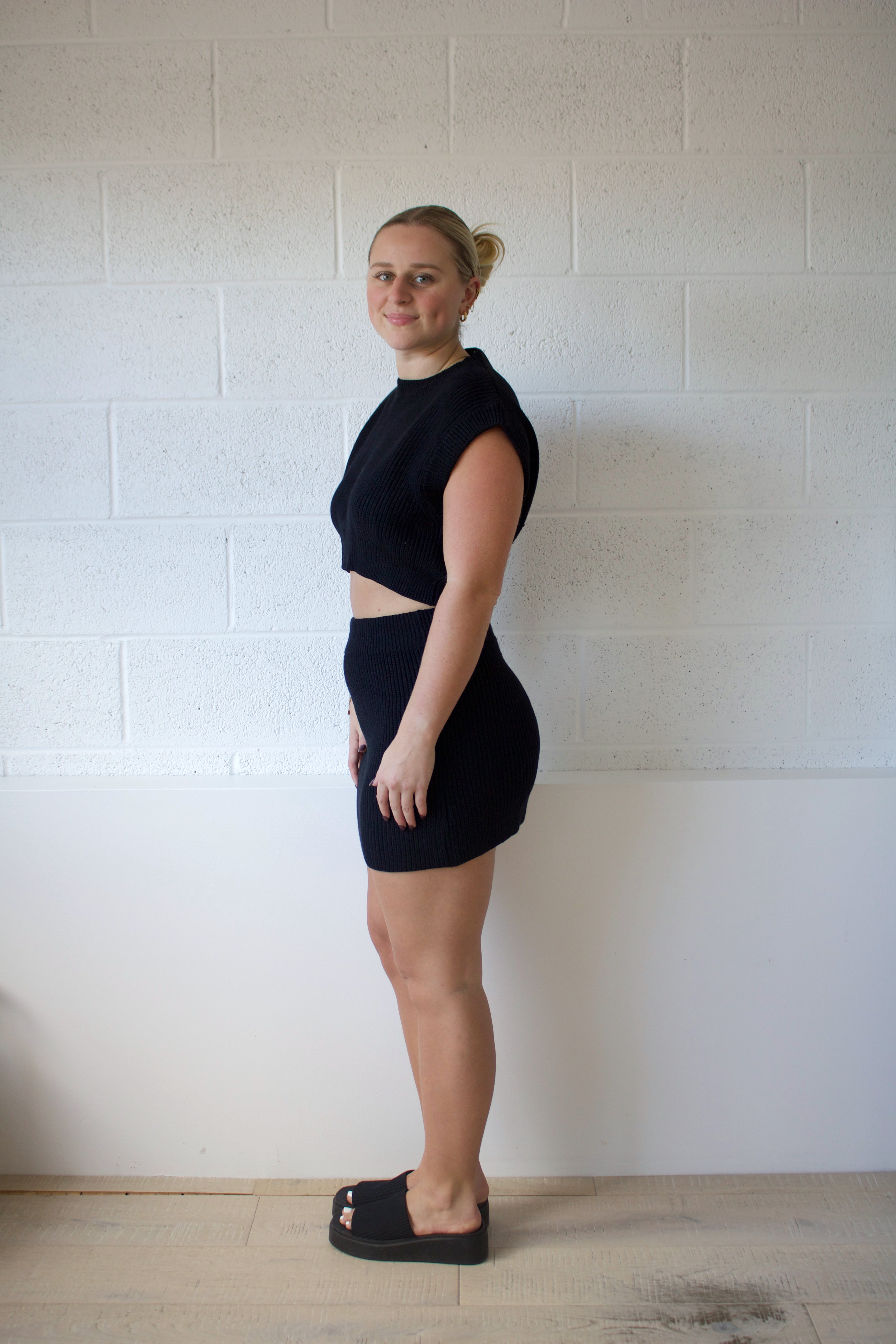 Raven Knit Two-Piece Set