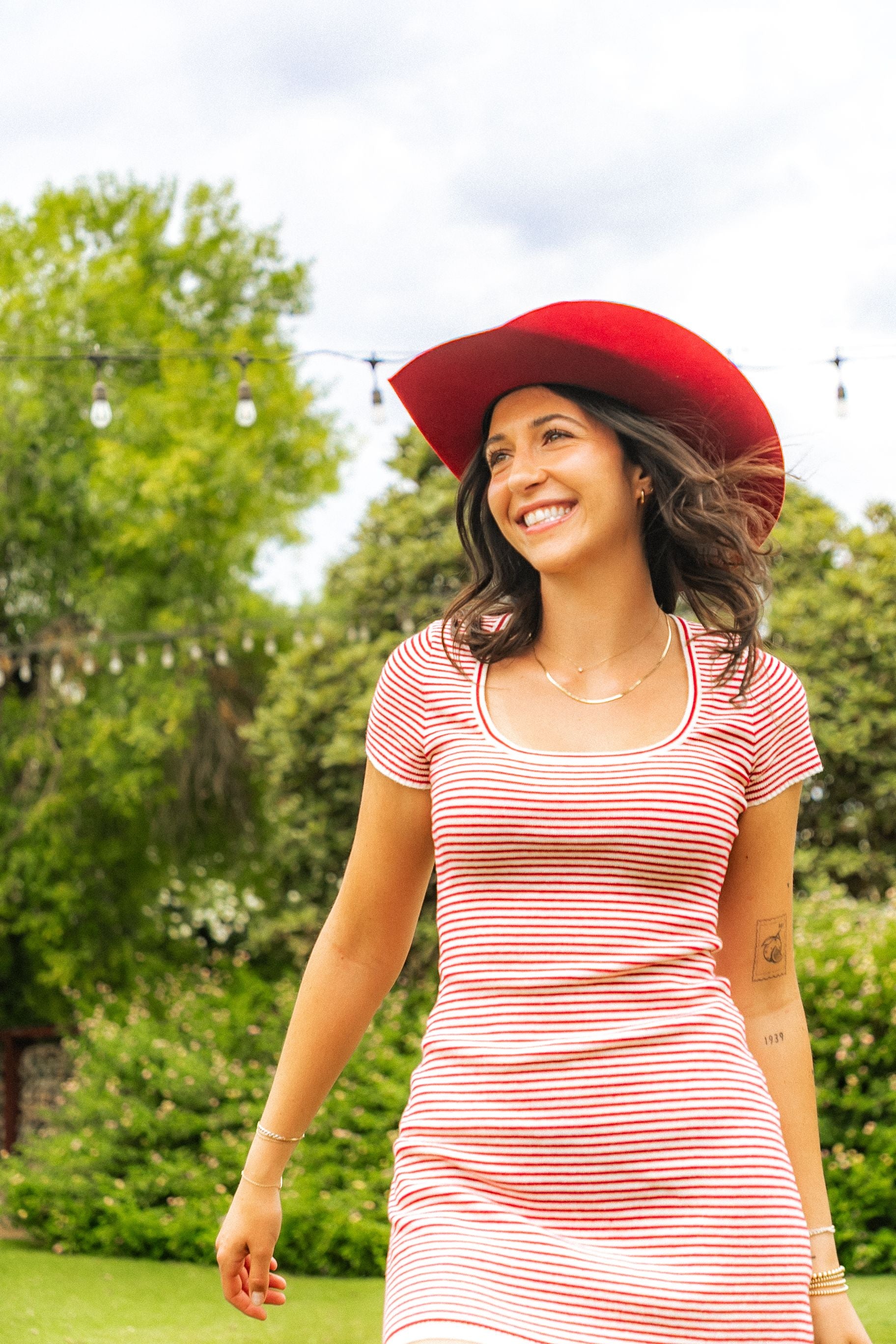 Candy Stripes Mini Dress