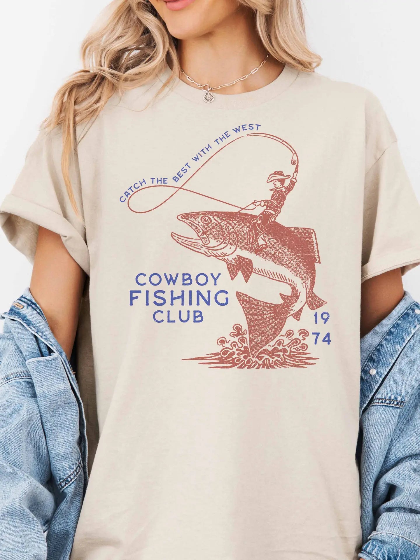 Cowboy Fishing Club Graphic Tee