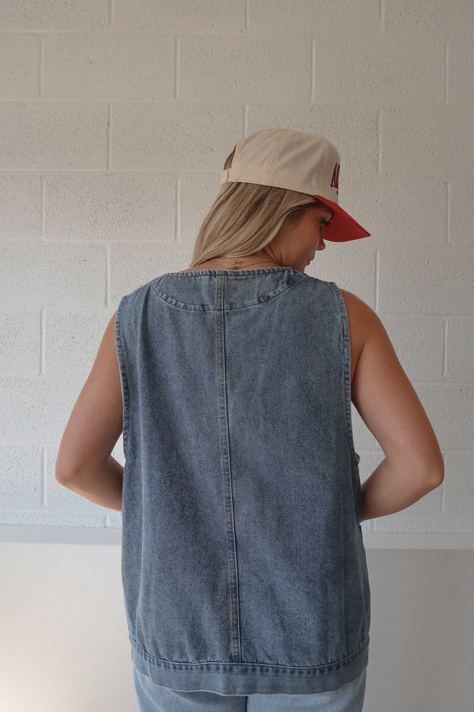 One Number Away Oversized Vest