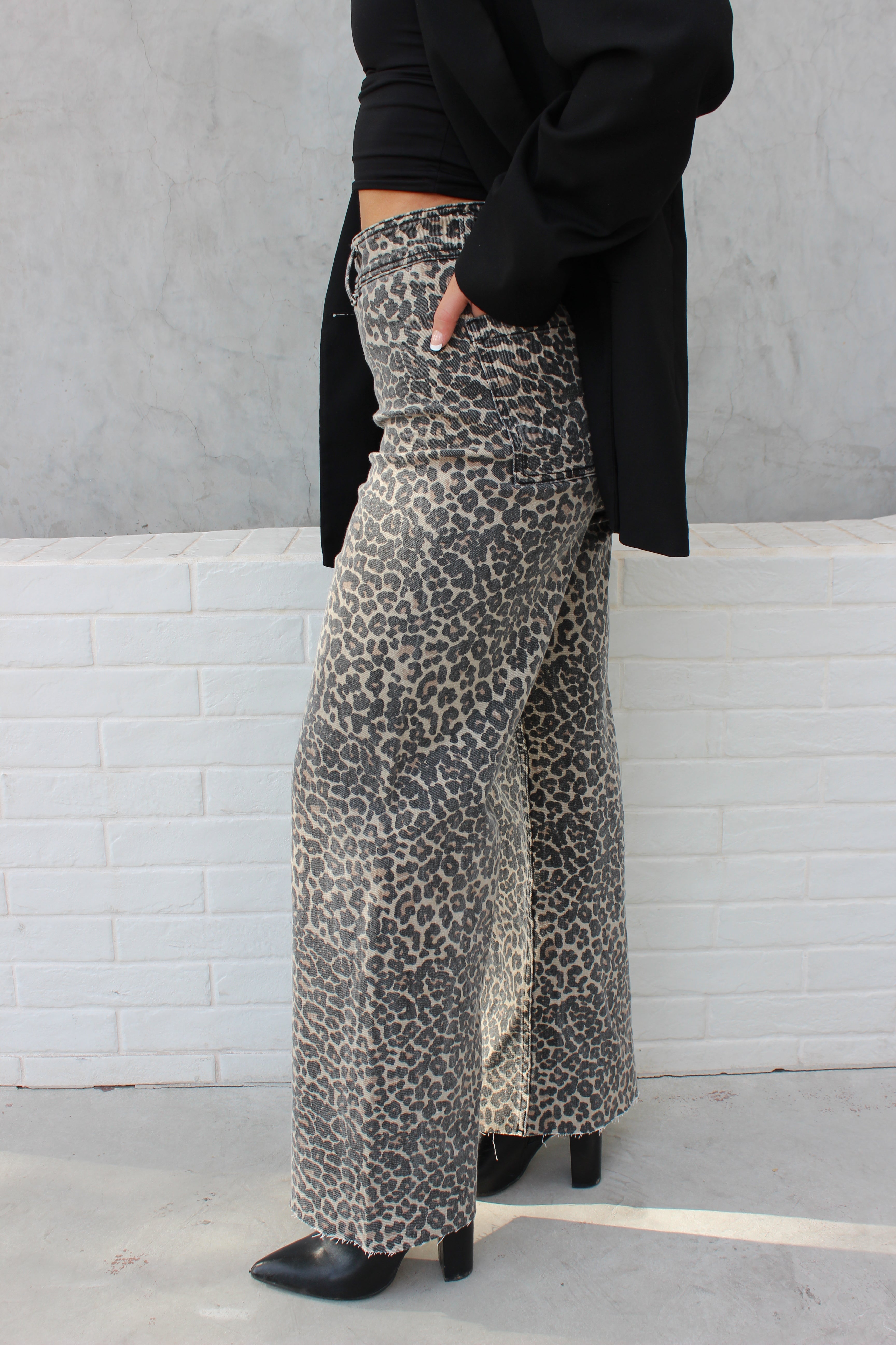 Feline Fine Leopard Pants