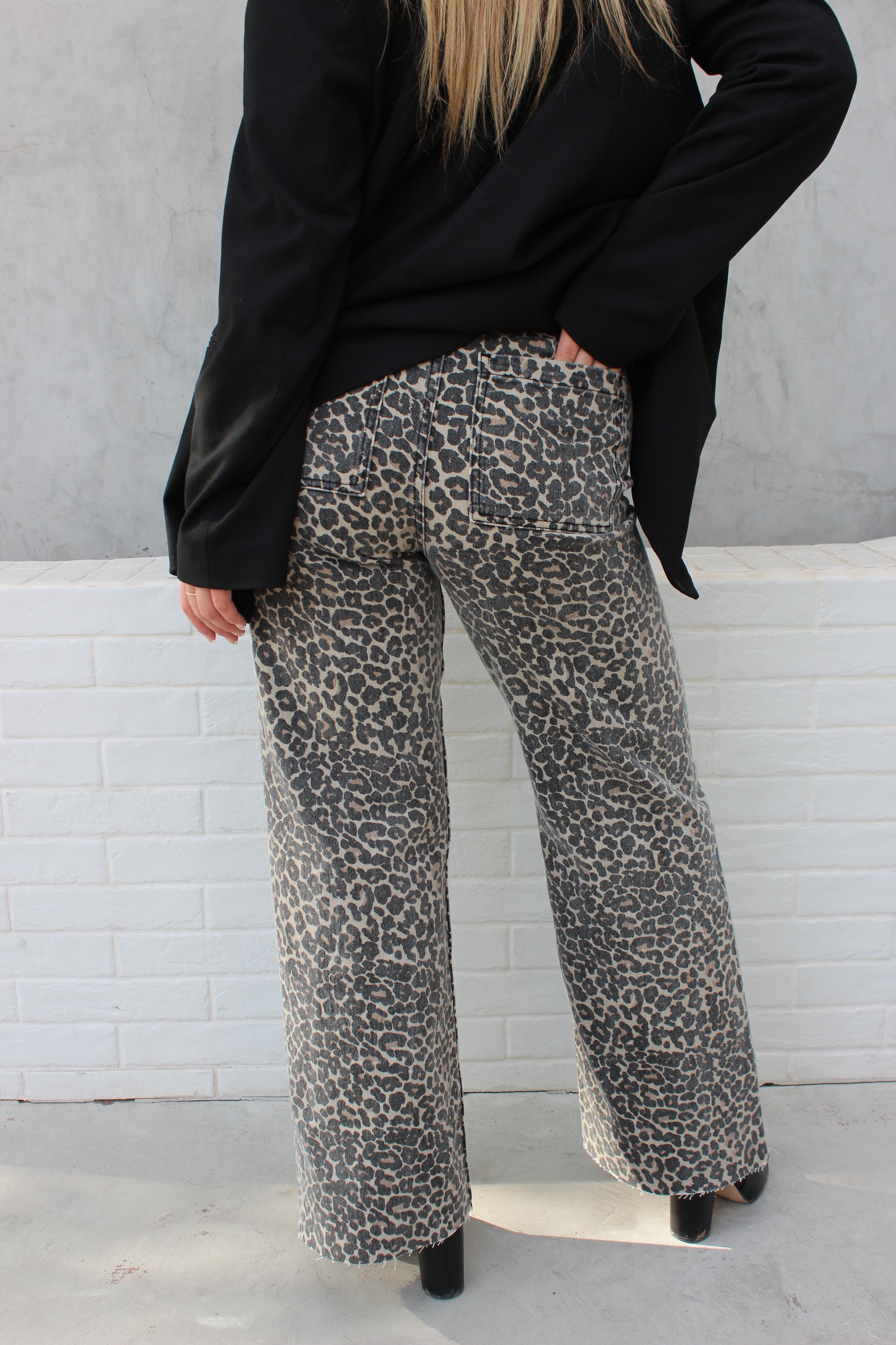 Feline Fine Leopard Pants