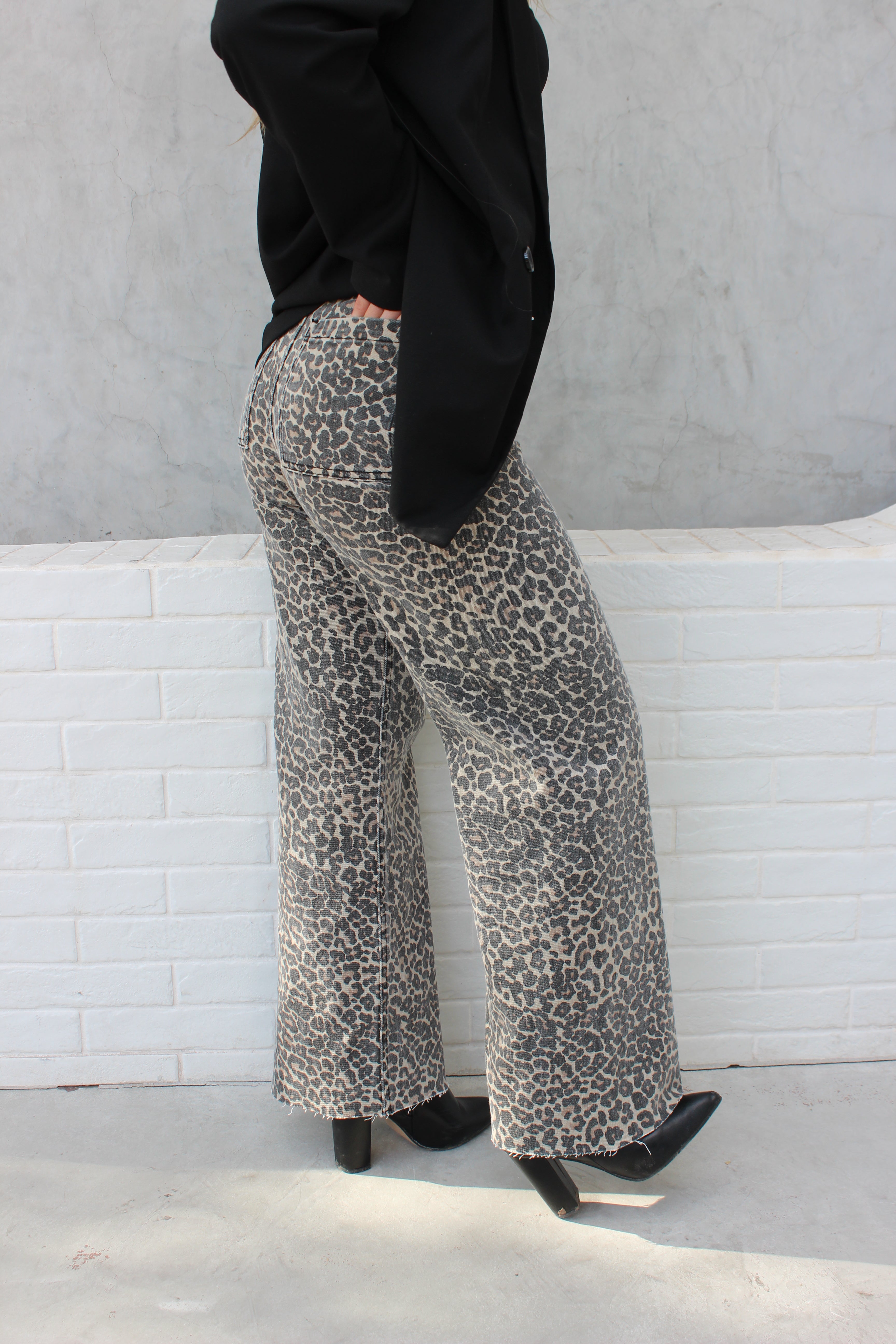 Feline Fine Leopard Pants