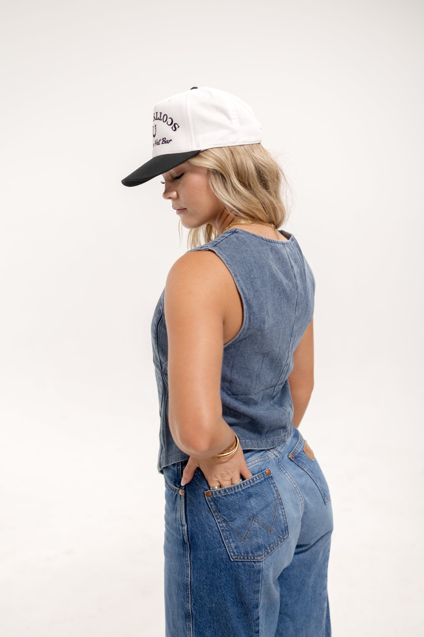 Giddy Up Denim Vest