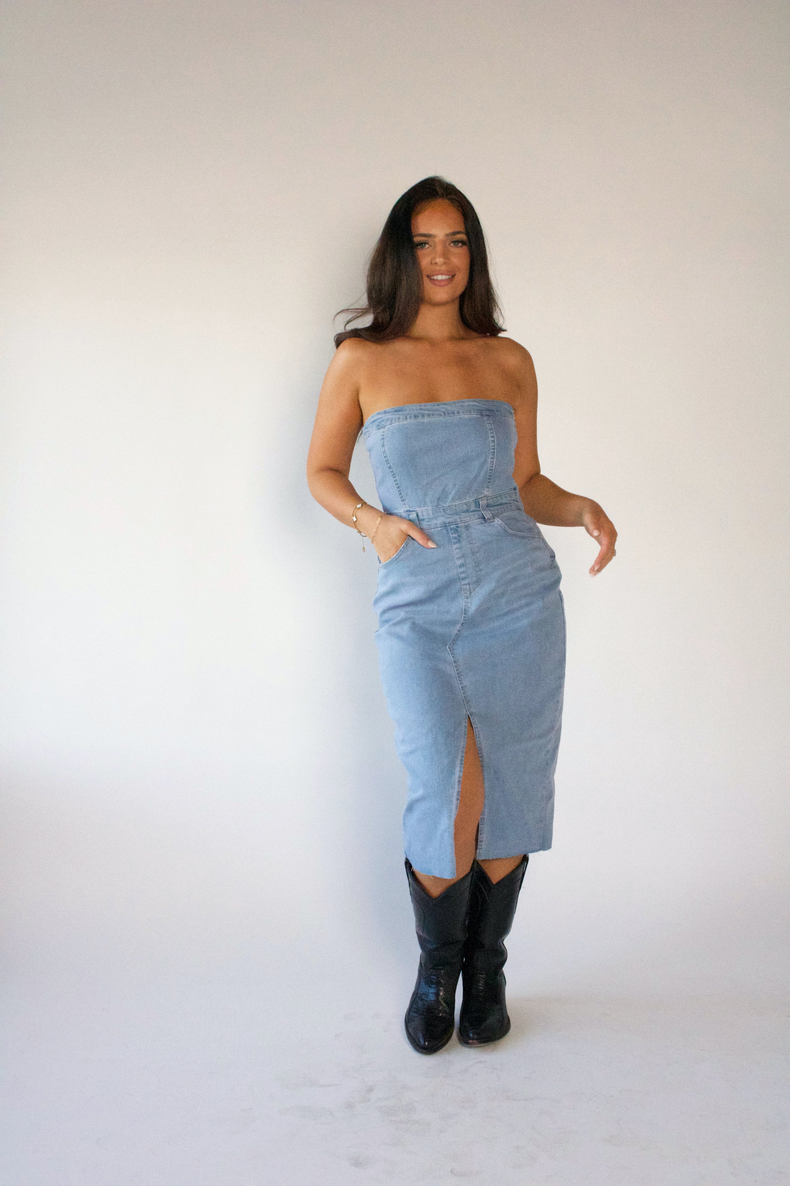 Wild West Denim Dress