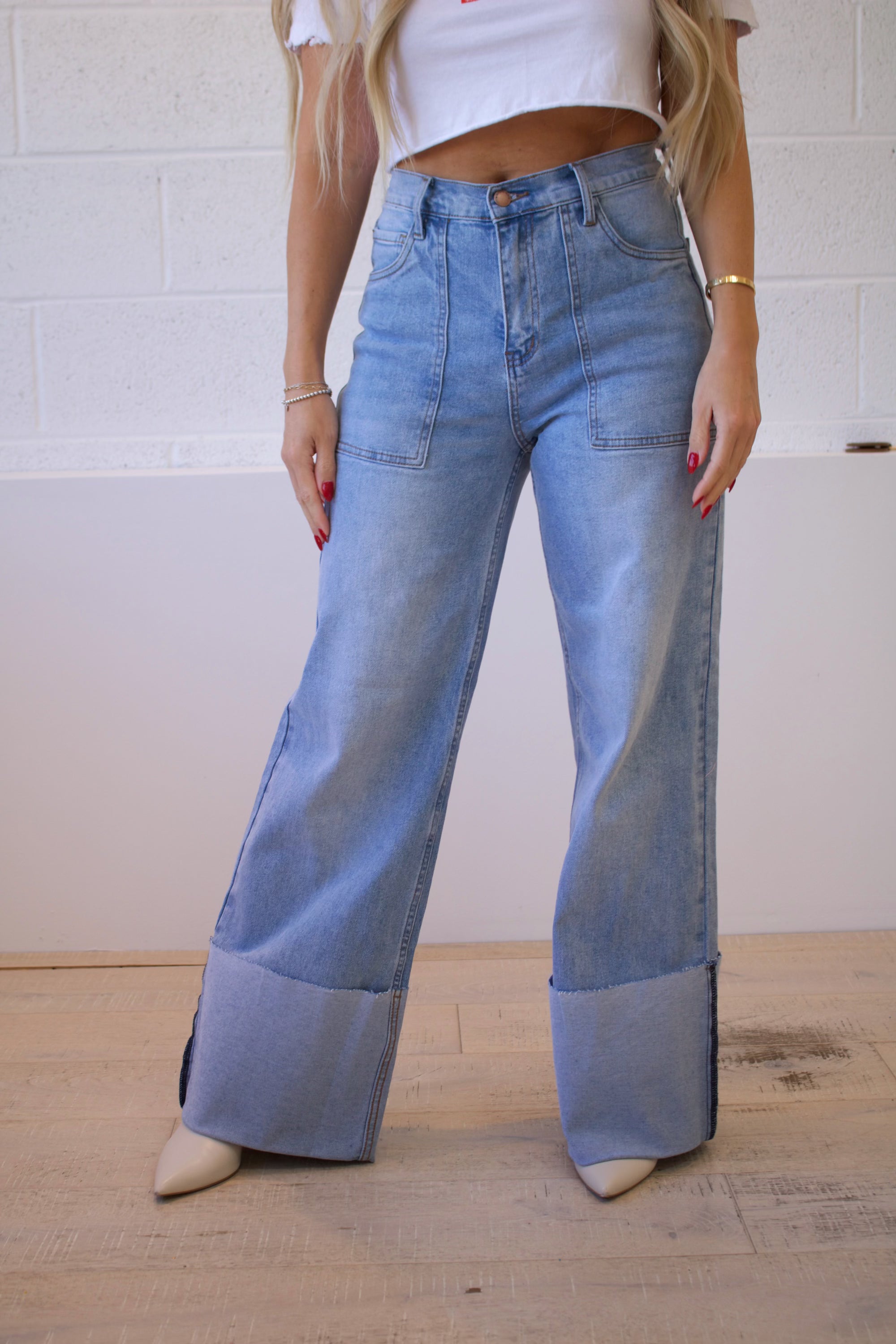 Cactus Cuff Jeans