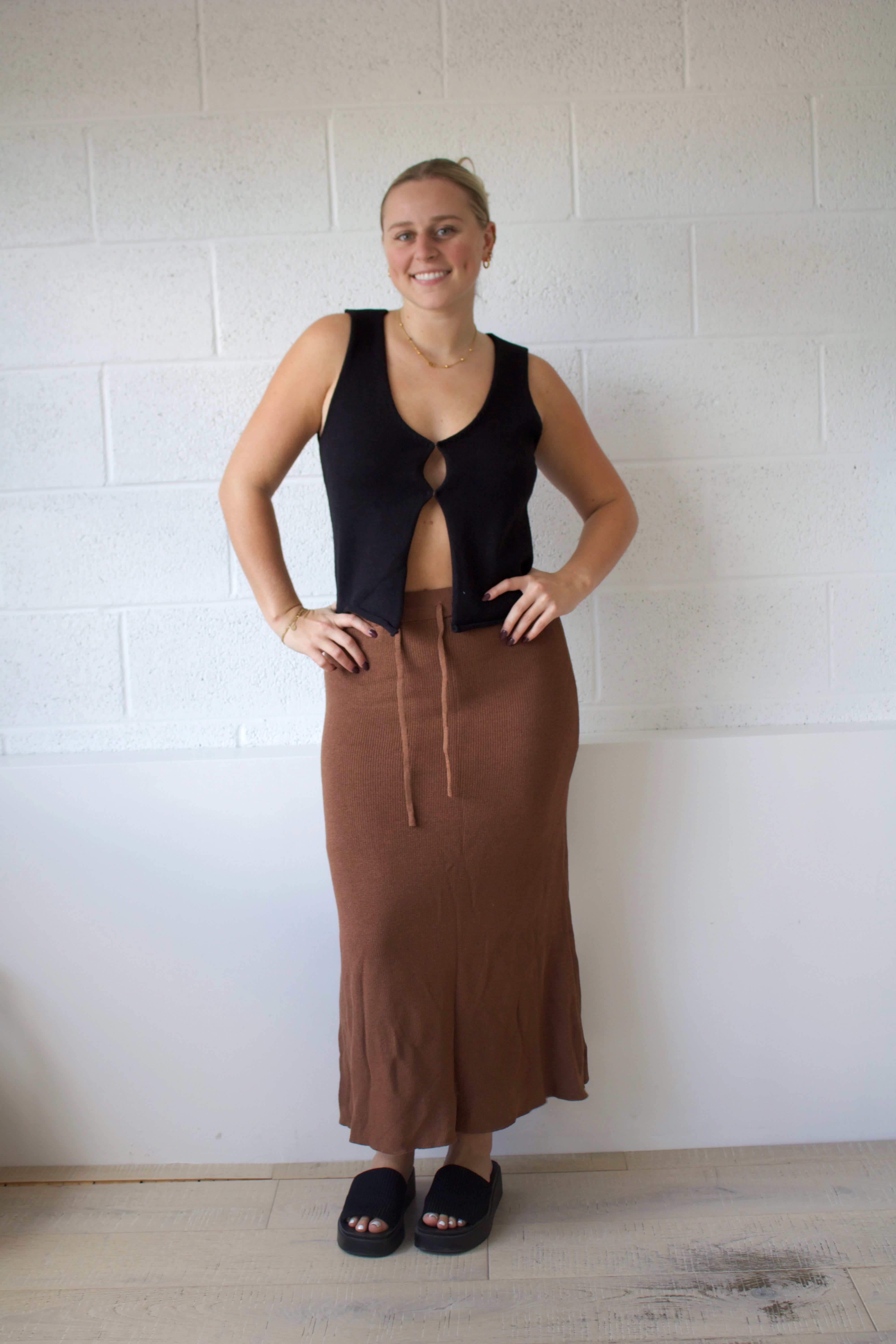 Homestead Knit Maxi Skirt