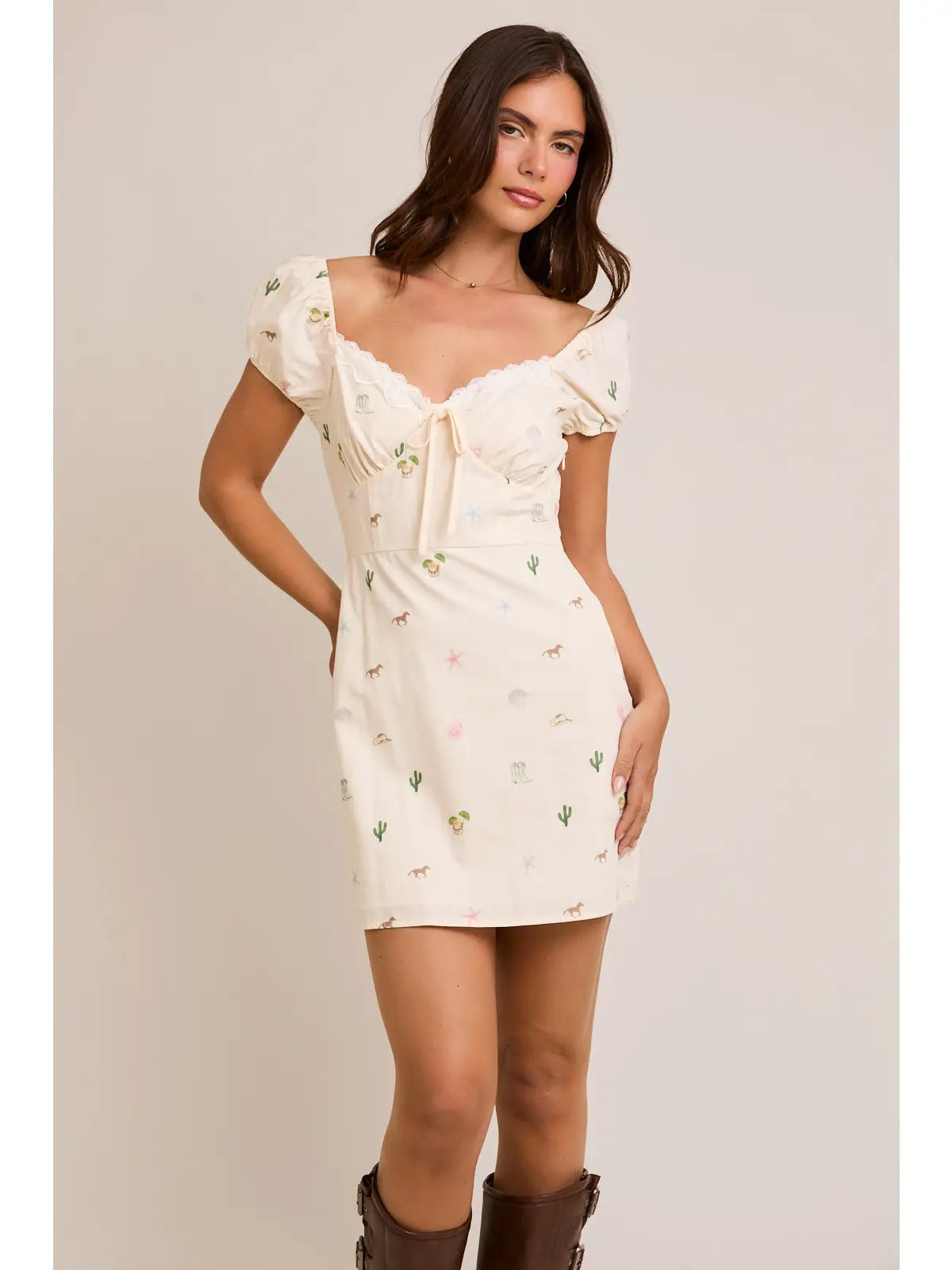 Coastal Cowgirl Mini Dress